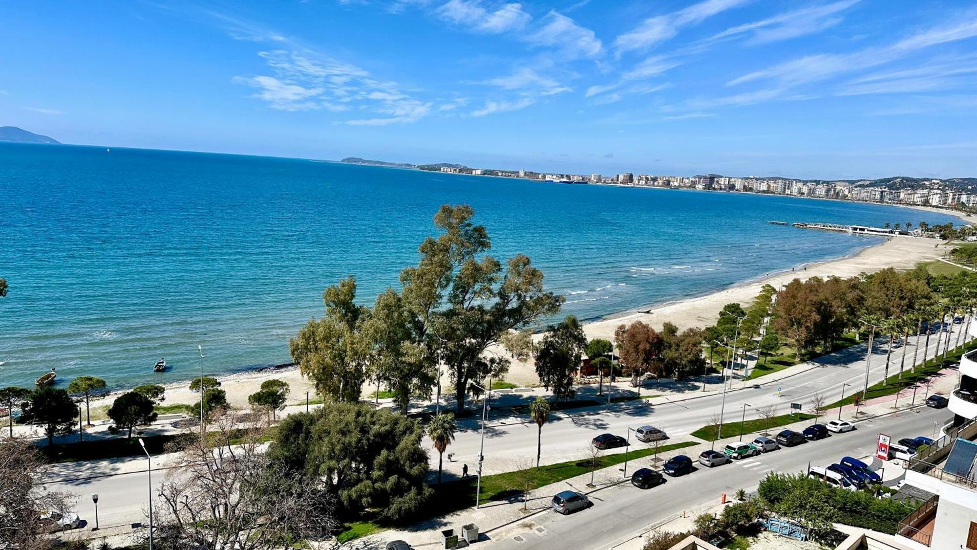 Beach Front Apartment Vlorë Exteriér fotografie